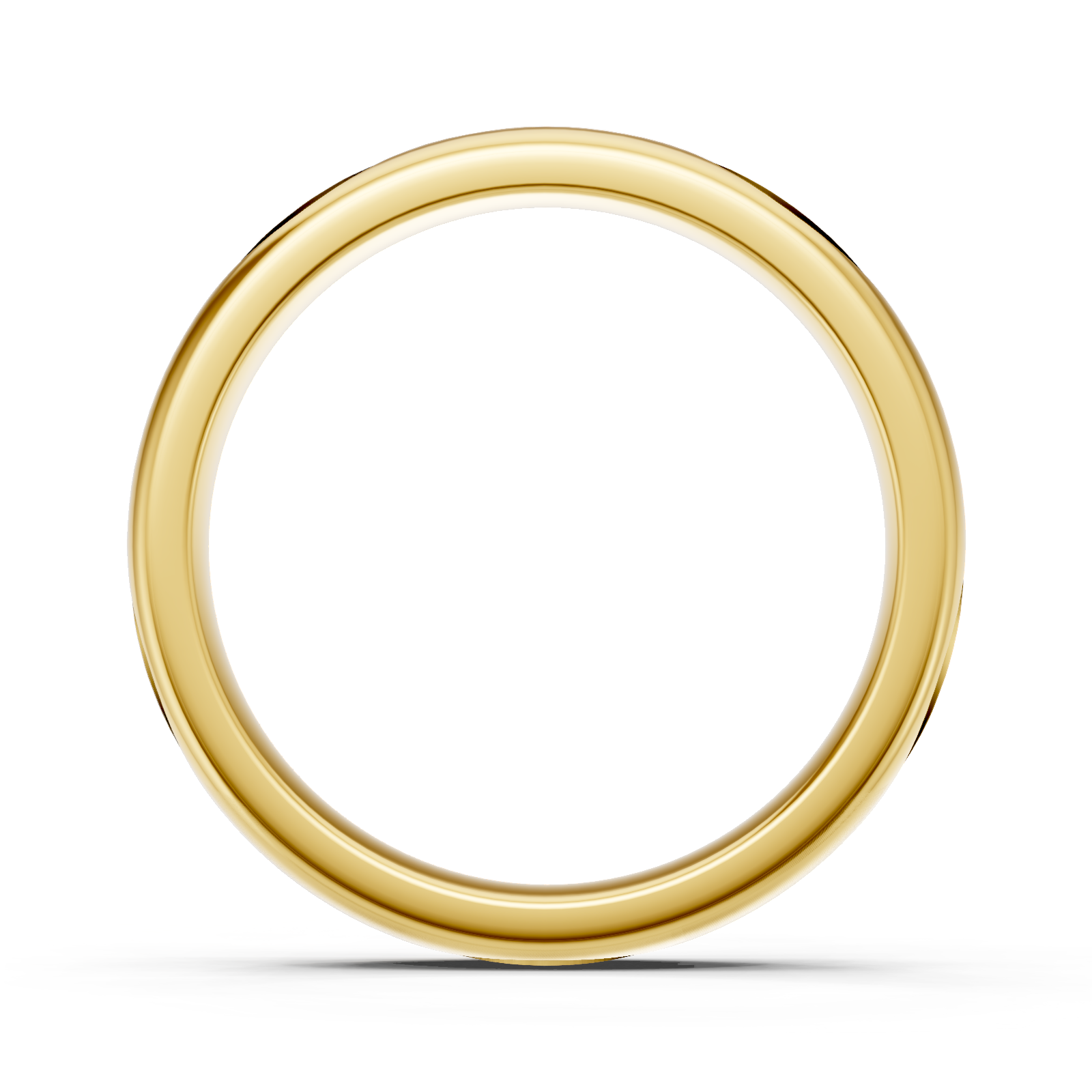 Alliance en or jaune 18 carats 