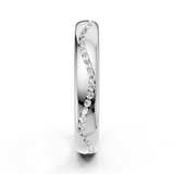Alliance en or blanc 18 carats