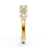 Alliance en or jaune 18 carats