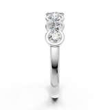 Alliance en or blanc 18 carats 