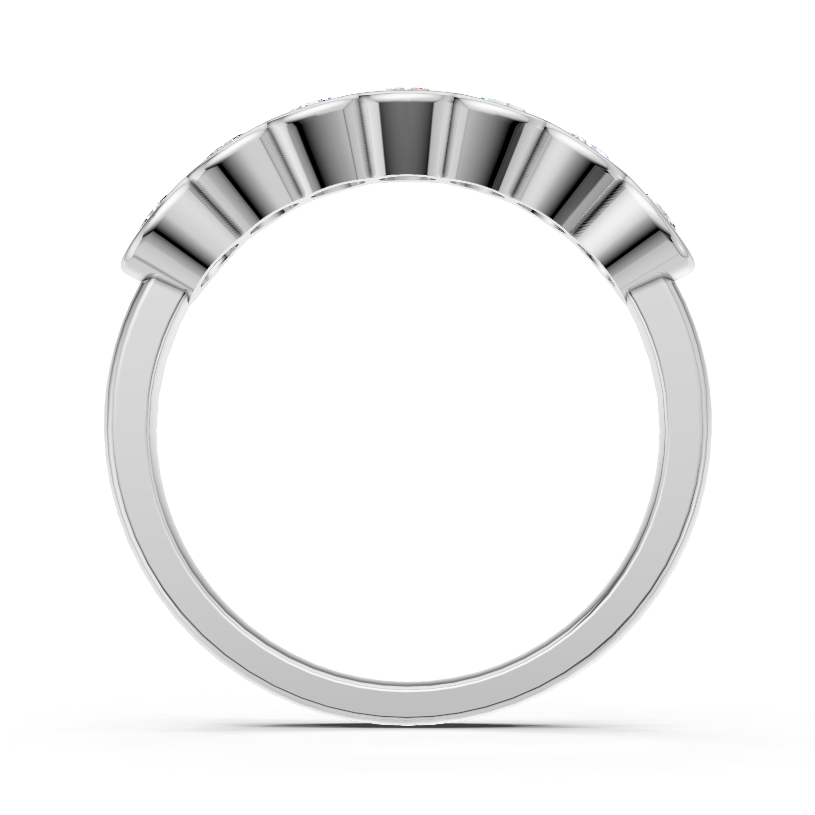Alliance en or blanc 18 carats