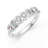 Alliance en or blanc 18 carats