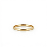 Alliance en or jaune 18 carats