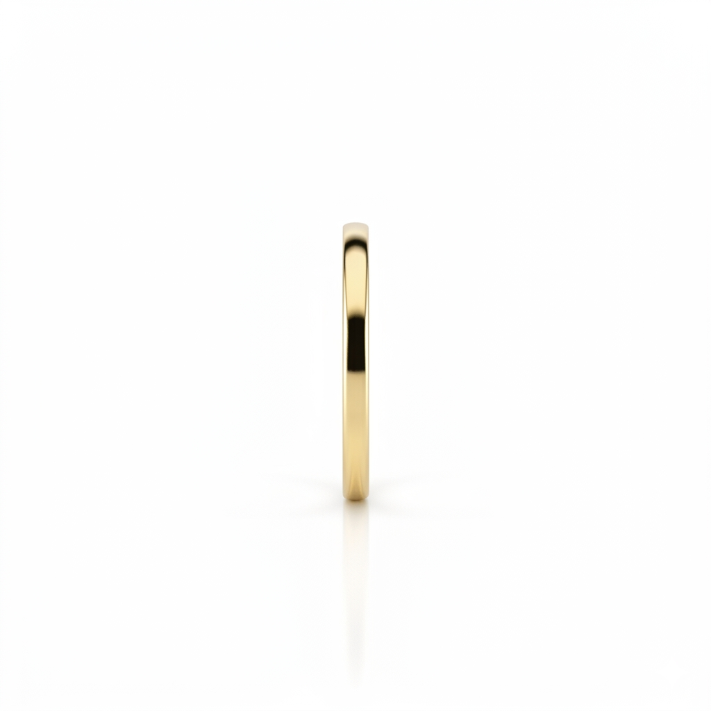 Alliance en or jaune 18 carats