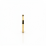 Alliance en or jaune 18 carats
