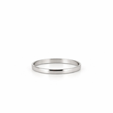 Alliance en or blanc 18 carats