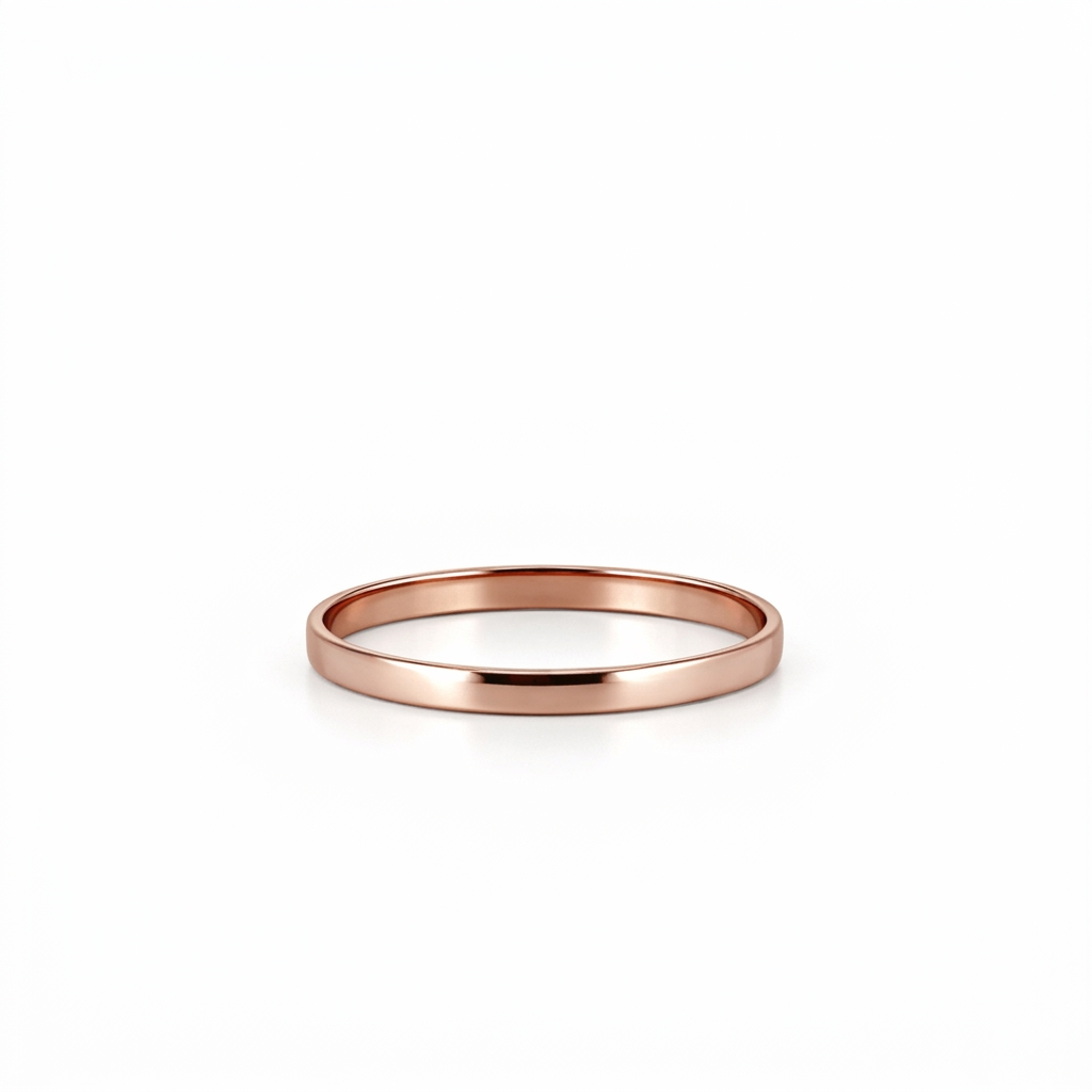Alliance en or rouge 18 carats