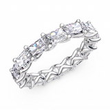 Alliance en or blanc 18 carats 
