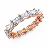 Alliance en or rouge 18 carats 
