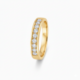 Alliance en or jaune 18 carats