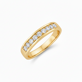 Alliance en or jaune 18 carats