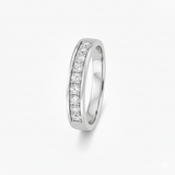 Alliance en or blanc 18 carats