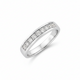 Alliance en or blanc 18 carats