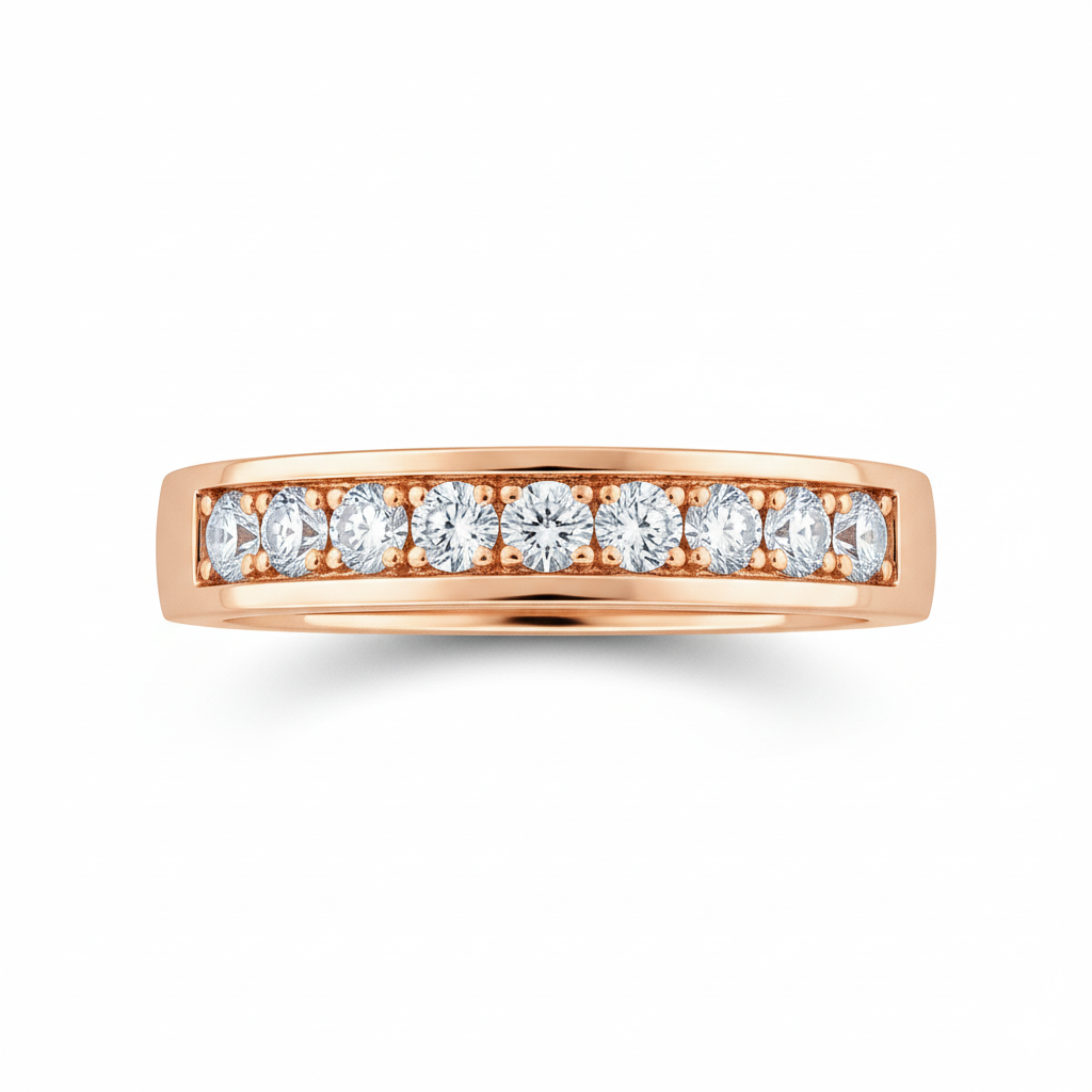 Alliance en or rouge 18 carats