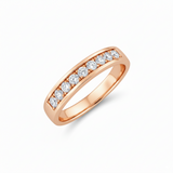Alliance en or rouge 18 carats