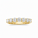 Alliance en or jaune 18 carats