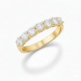 Alliance en or jaune 18 carats