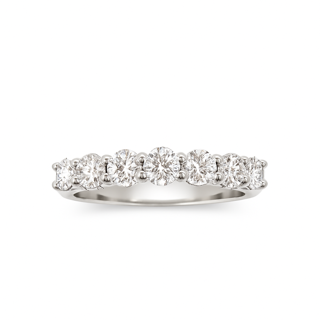 Alliance en or blanc 18 carats