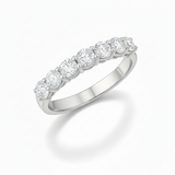 Alliance en or blanc 18 carats