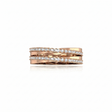 Bague en or rouge 18 carats