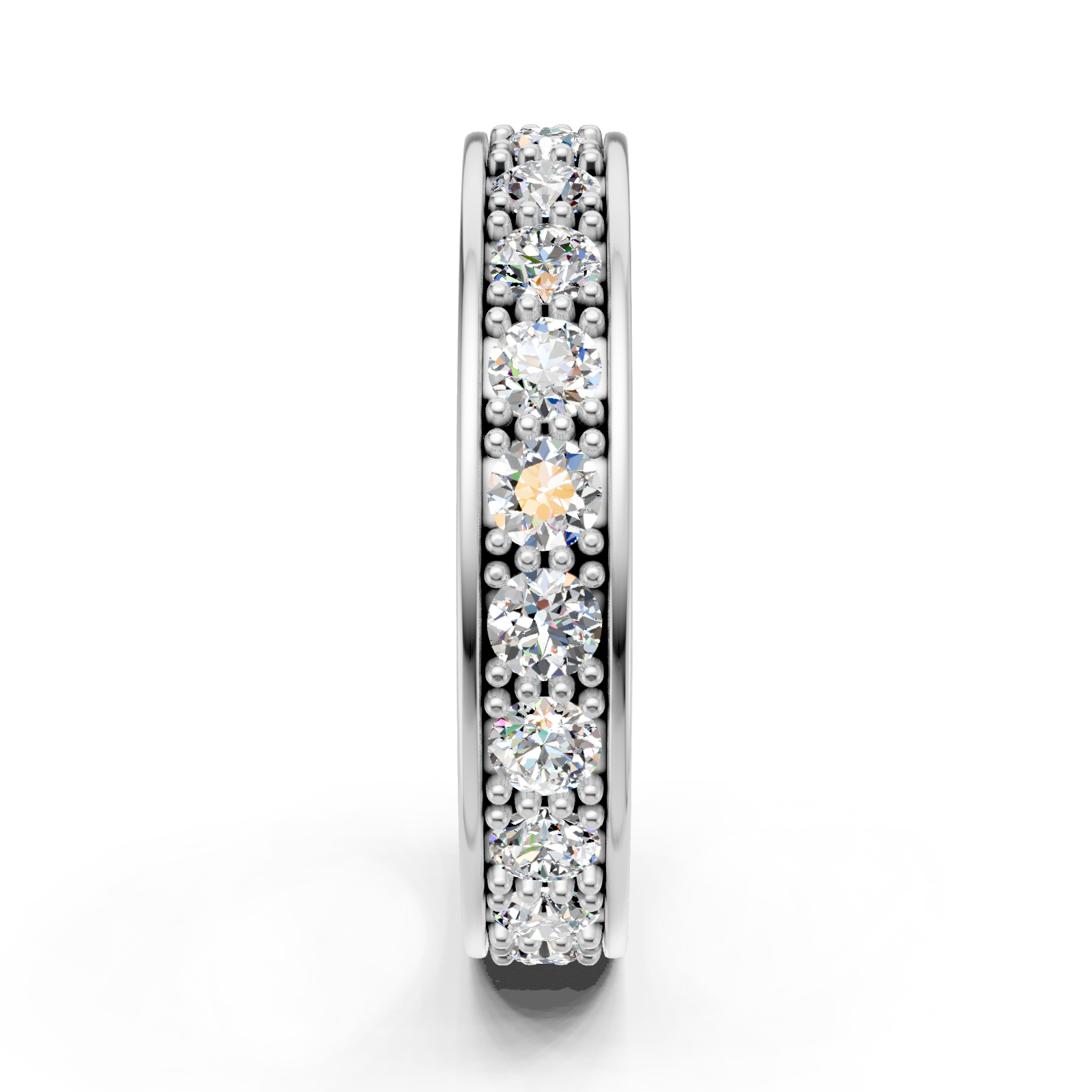 Bague en or blanc 18 carats
