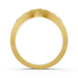 Bague en or jaune 18 carats