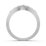 Bague en or blanc 18 carats