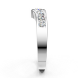 Bague en or blanc 18 carats