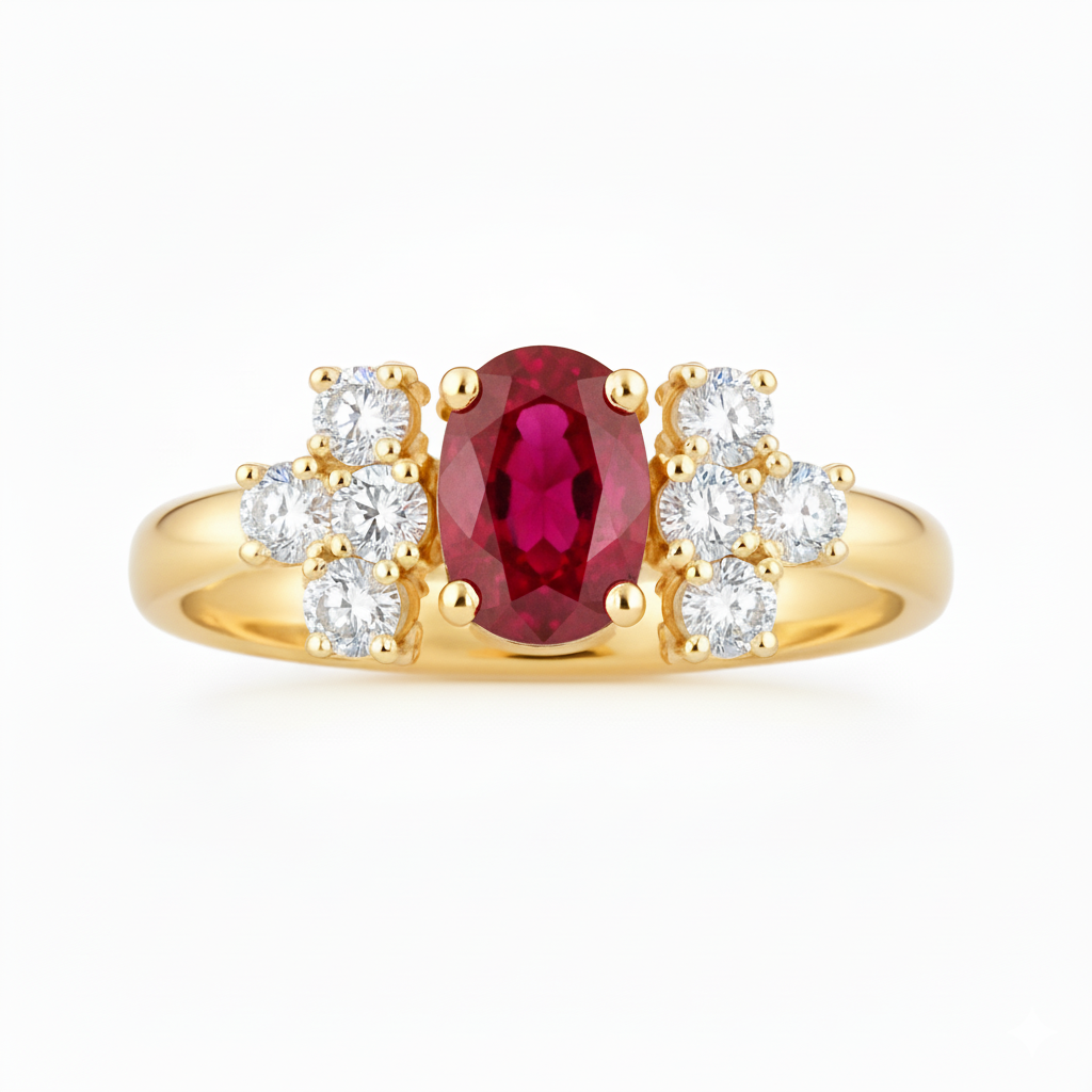 Bague en or jaune 18 carats