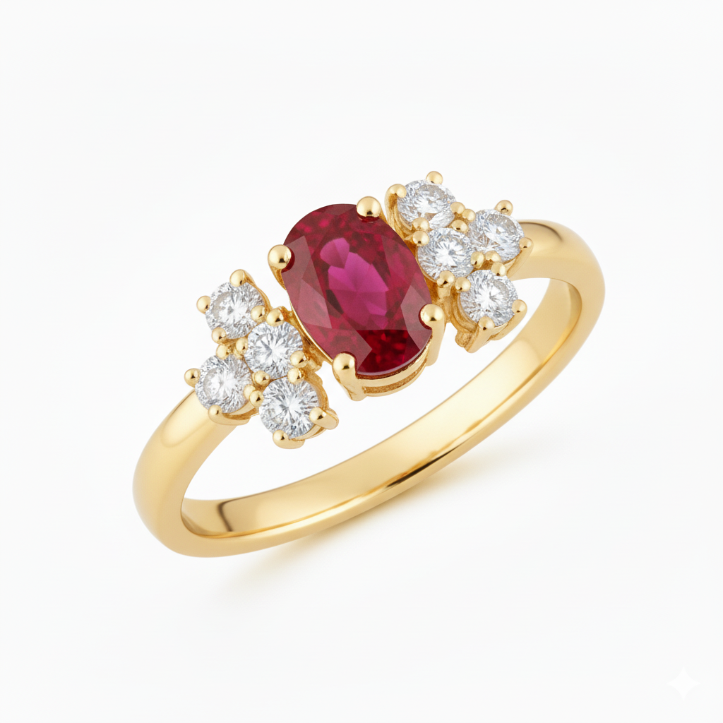 Bague en or jaune 18 carats