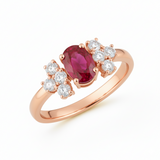 Bague en or rouge 18 carats