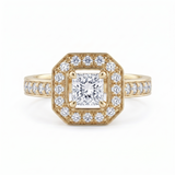 Bague en or jaune 18 carats 