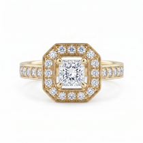 Bague en or jaune 18 carats 