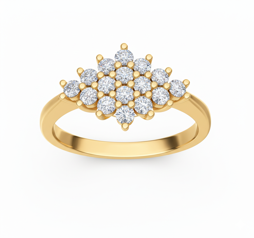 Bague en or jaune 18 carats