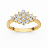 Bague en or jaune 18 carats