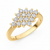 Bague en or jaune 18 carats 
