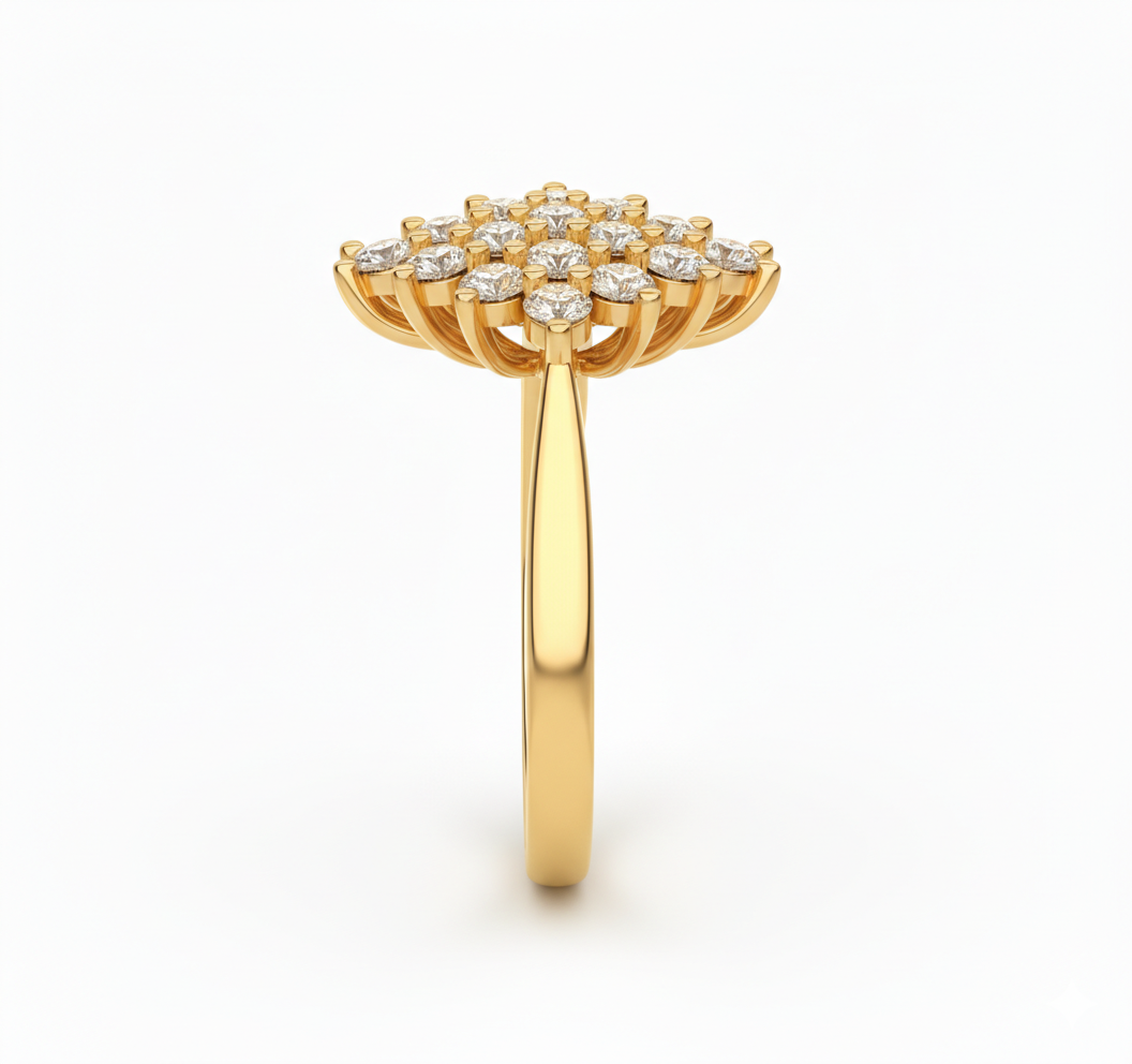 Bague en or jaune 18 carats