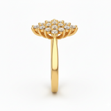 Bague en or jaune 18 carats