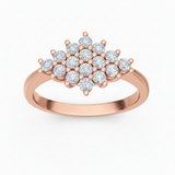 Bague en or rouge 18 carats