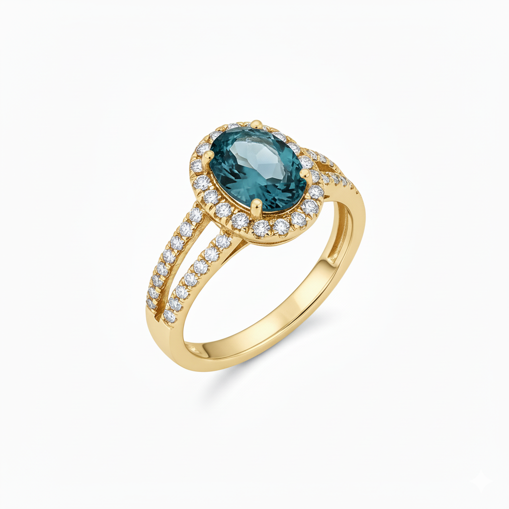Bague en or jaune 18 carats