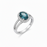Bague en or blanc 18 carats