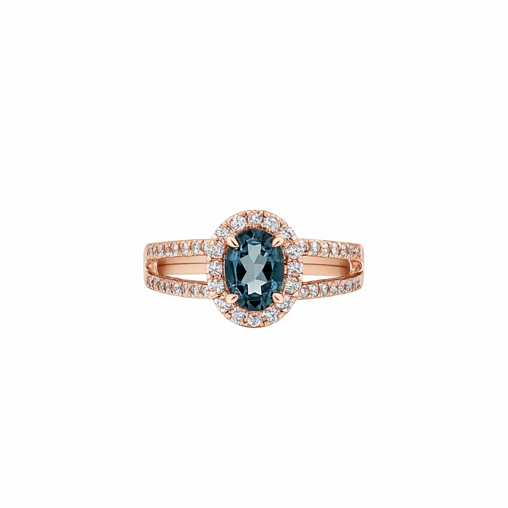 Bague en or rouge 18 carats