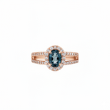 Bague en or rouge 18 carats