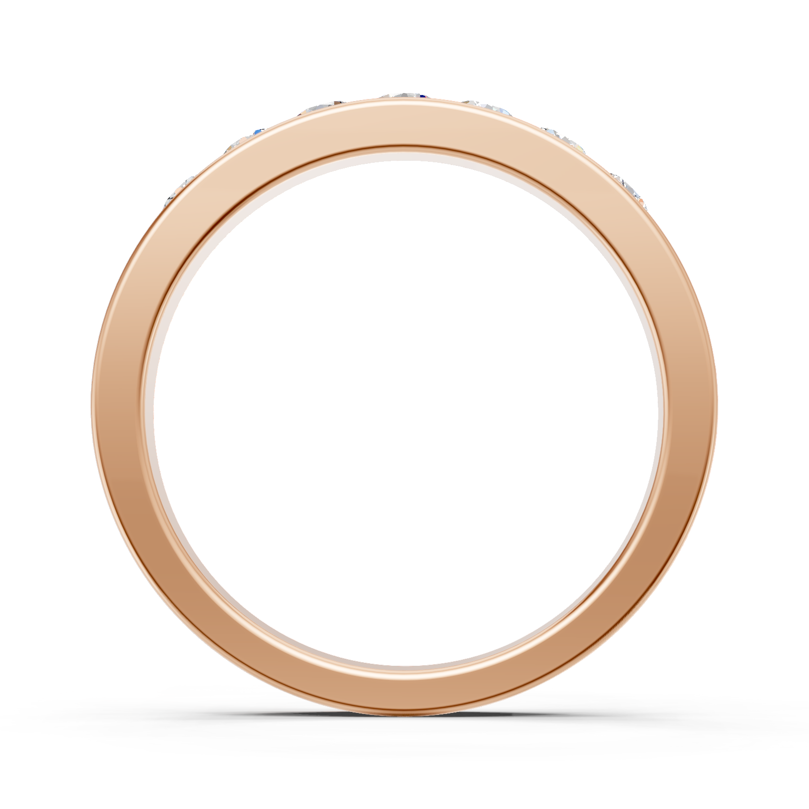 Bague en or rouge 18 carats 