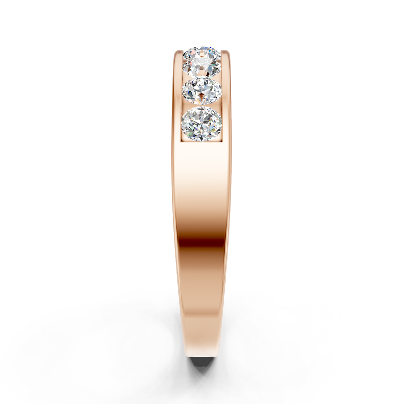 Bague en or rouge 18 carats 