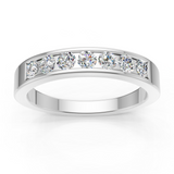 Bague en or blanc 18 carats 