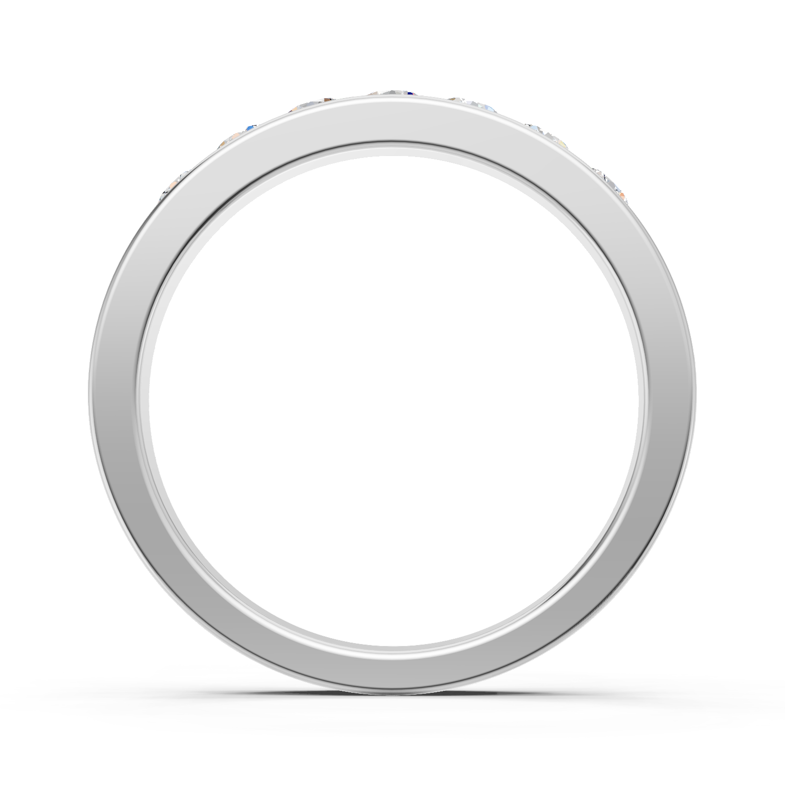 Bague en or blanc 18 carats
