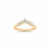 Bague en or jaune 18 carats