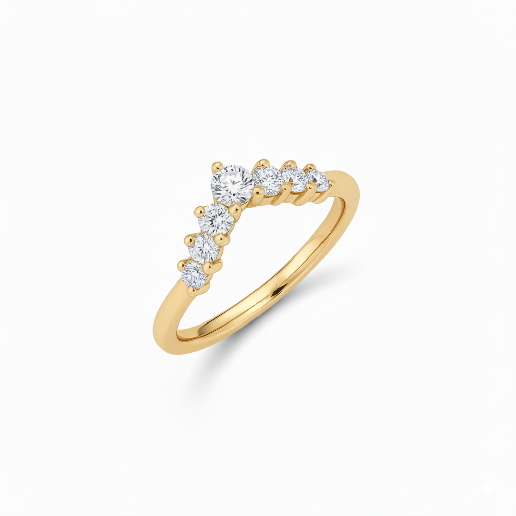 Bague en or jaune 18 carats