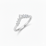 Bague en or blanc 18 carats